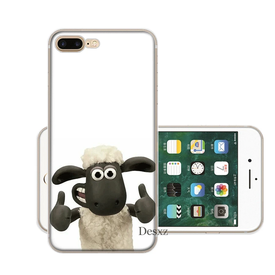 Мобильный телефон чехол для iPhone 7 8 6 6s Plus 11 Pro X XS Max XR 5 5S SE жесткий новый Shaun овечья