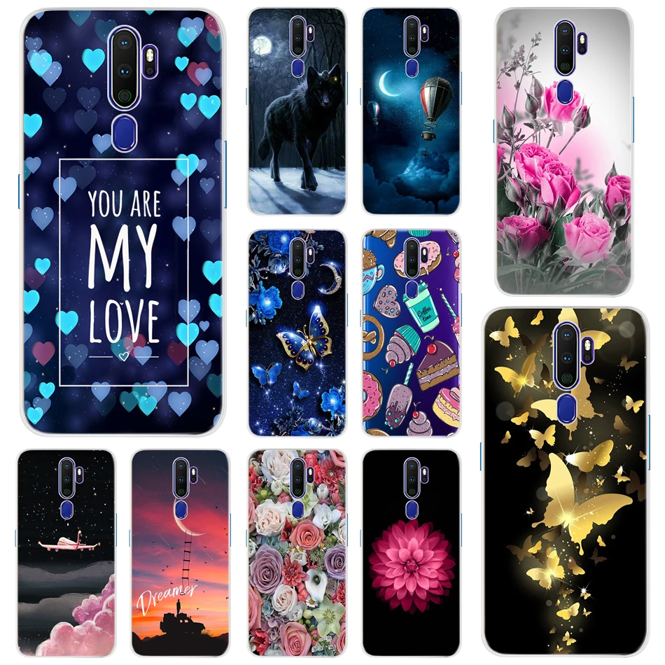 Cover Custodia Protezione Fotocamera TPU Trasparente Morbido per OPPO