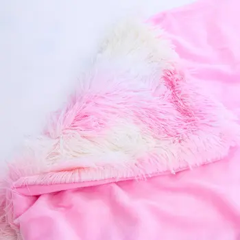 

Plush Blankets Super Soft Fuzzy Fur Faux Elegant Cozy With Fluffy Throw Blanket Bed Sofa Bedspread Long Shaggy Winter Warm Solid