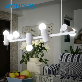 

Modern brief Nordic Style fashion lamps bird 6/10 heads bar/coffee house/book/ shop/hotel pendant light personalized