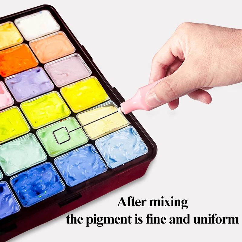 Electric Gouache Paints Mixer/Stirrer/Agitator Student/Artist Pigments Fast Stir Even Toning/Stirring/Blending/Color Mixing Tool 5