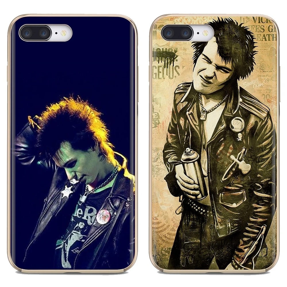 Silicone Phone Covers Sex Pistols Sid Vicious Poster Print For Sony Xperia XA Z Z1 Z2 Z3 Z5 XZ1 XZ2 compact M2 M4 M5 C4 C6 E3 T3 | Мобильные