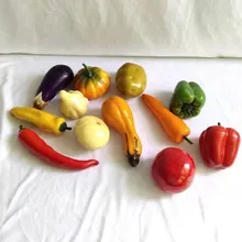 Смешанные Искусственные пластиковые овощи поддельные искусственные фрукты модель вечерние кухонные Свадебные украшения