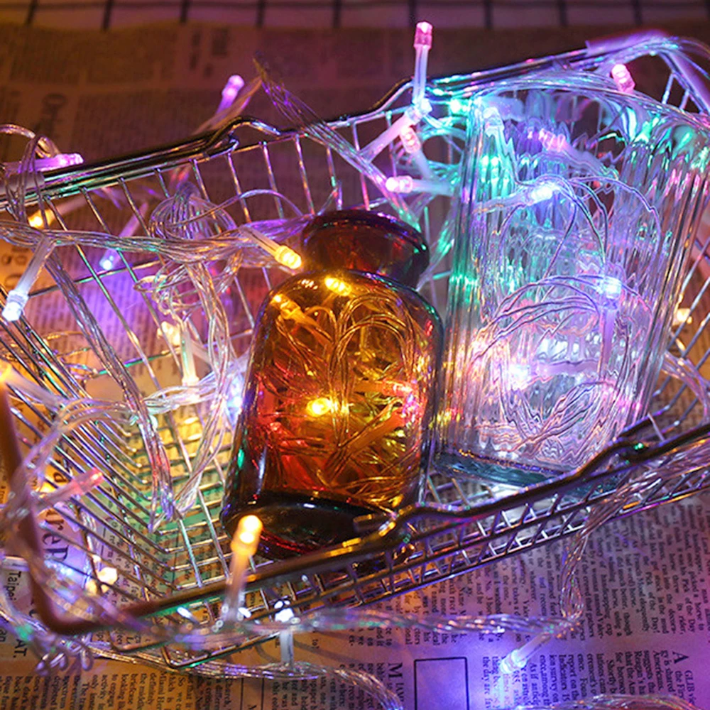 5m 50LEDs Fairy String Light USB Ball Light String Christmas Decoration Light String for Christmas Wedding Home Party