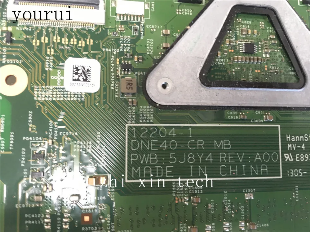 Yourui-placa-mãe para Laptop Dell 14r 3421 122041 Pwb: 5j8y4 Rev: A00 com I33217u Cpu Totalmente Testado - Imagem 2