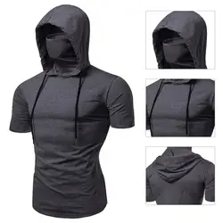 Camisa fabulosa manga curta fitness cor sólida ajuste moletom superior
