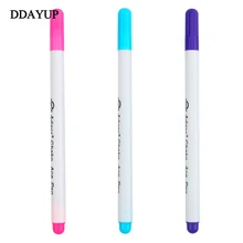 

3pcs/lot Air / Water Erasable Marker Pen Fabric Marker Design Effect Writing Pens Color Stationery Office School supplies