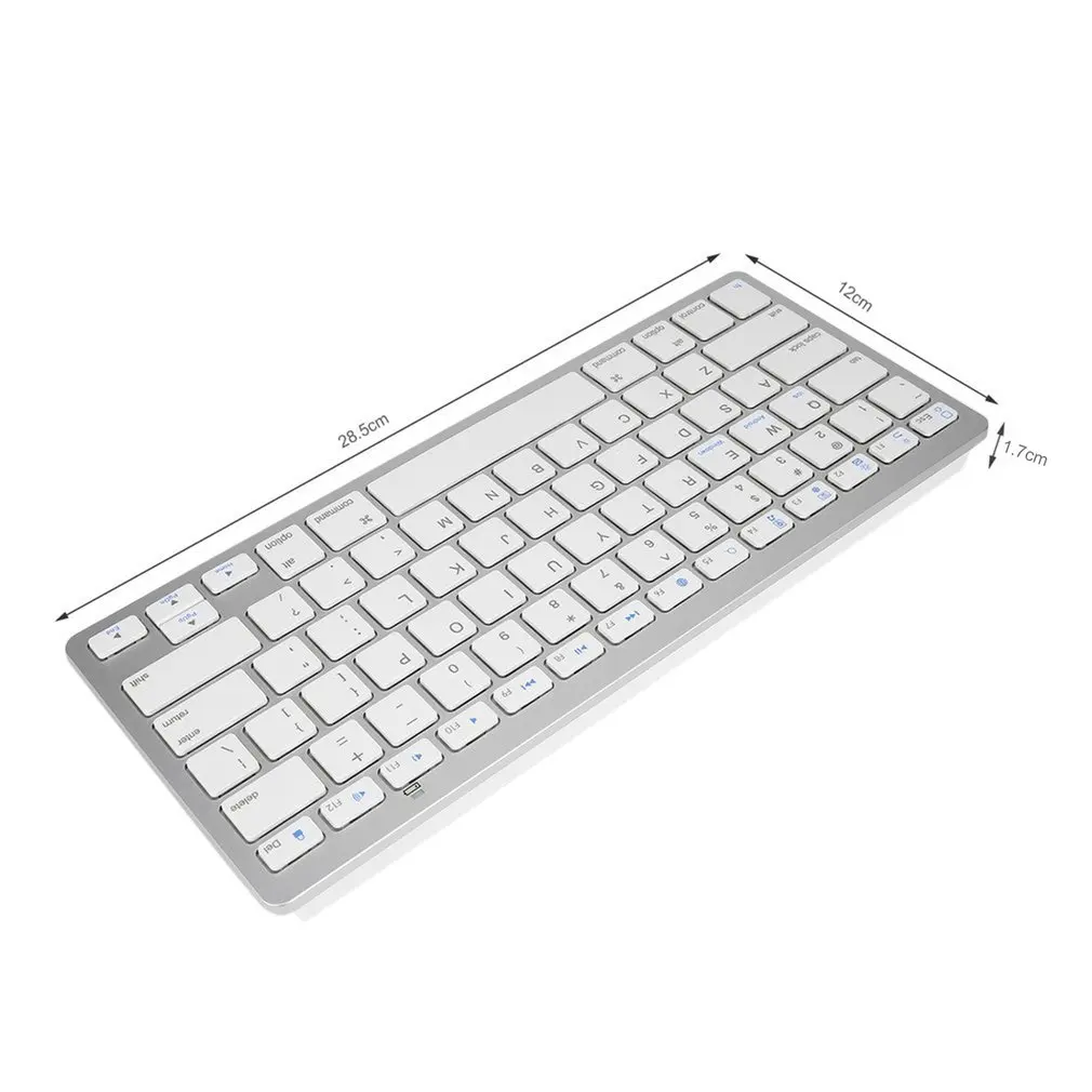 Wireless Bluetooth Keyboard Hot Sale For Air ipad Mini Mac Computer PC Macbook-5
