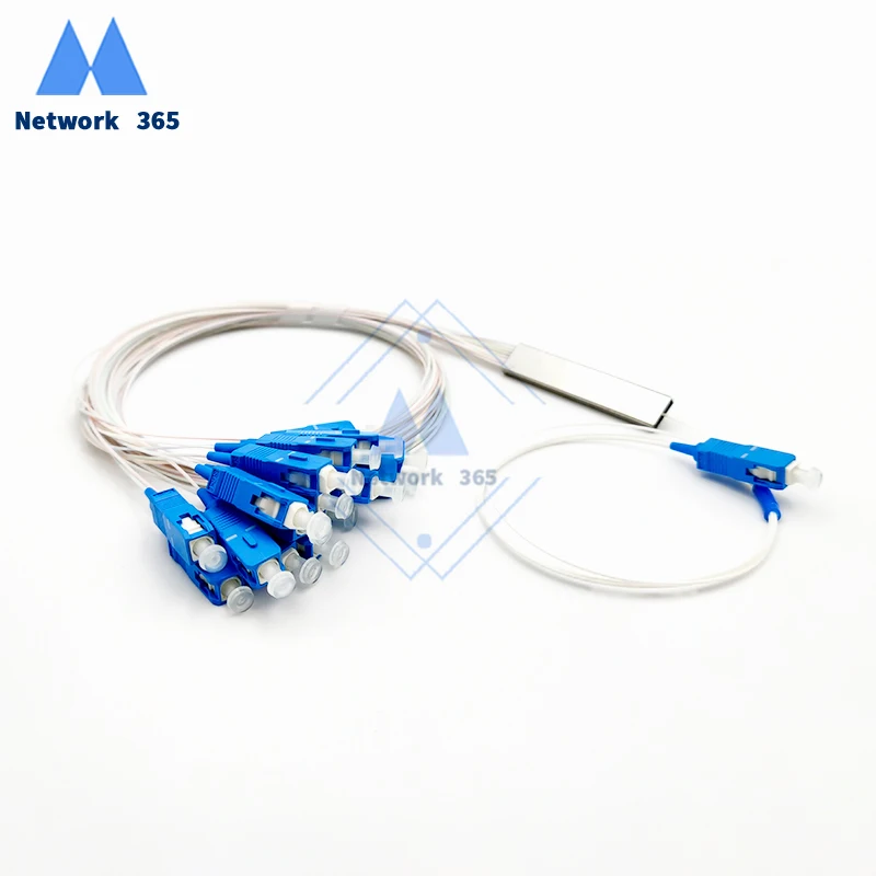 10 шт./Партия 1X16 PLC SC/UPC SM 0,9 мм ПВХ 1 м FTTH волоконно-оптический сплиттер цена