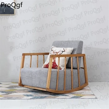 

Ngryise 1Pcs A Set Rocking Wood Chair
