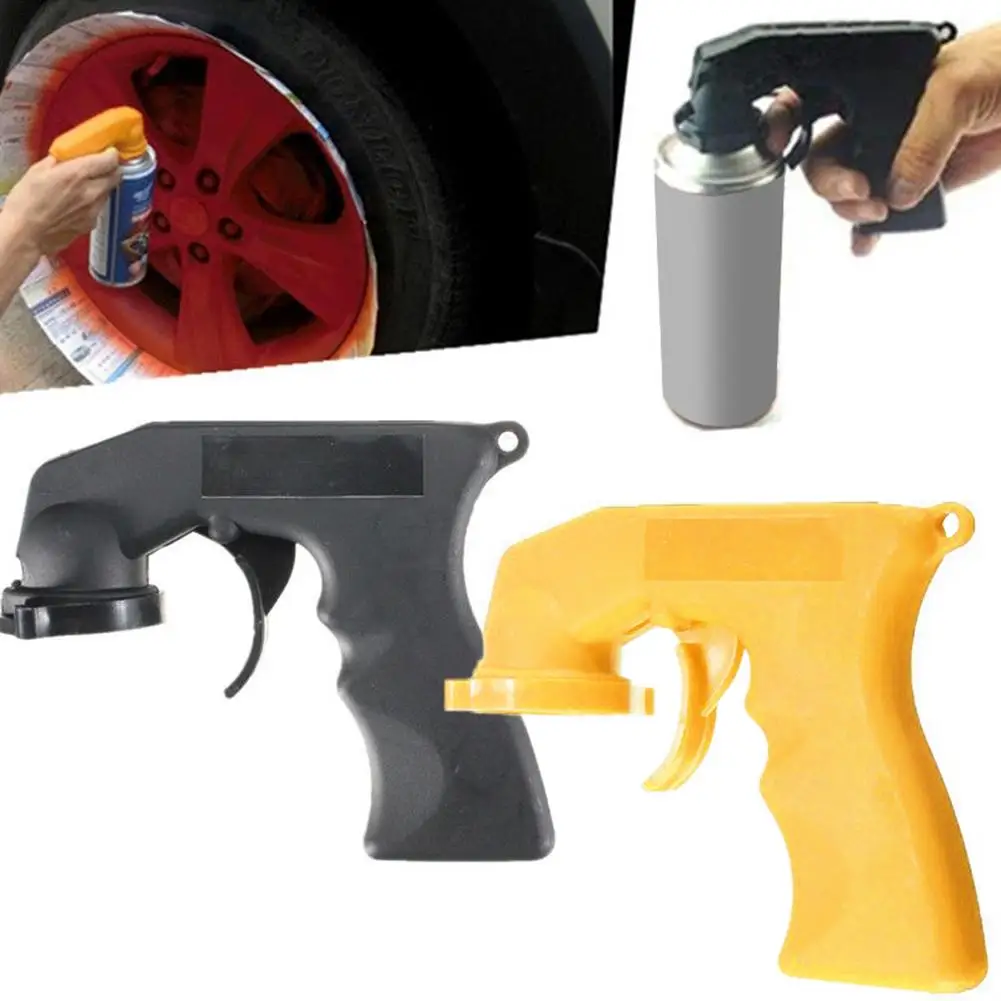 

50% HOT SALES!!!Plastic Portable Aerosol Spray Handle Tool Car Painting Decorating Accessories
