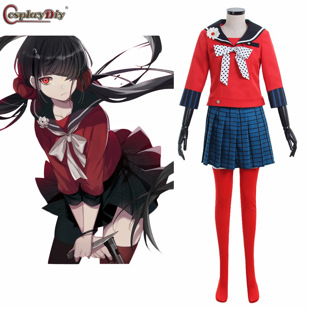 Косплей Сделай Сам DanganRonpa V3 Killing Harmony харукава Маки костюм для косплея женское