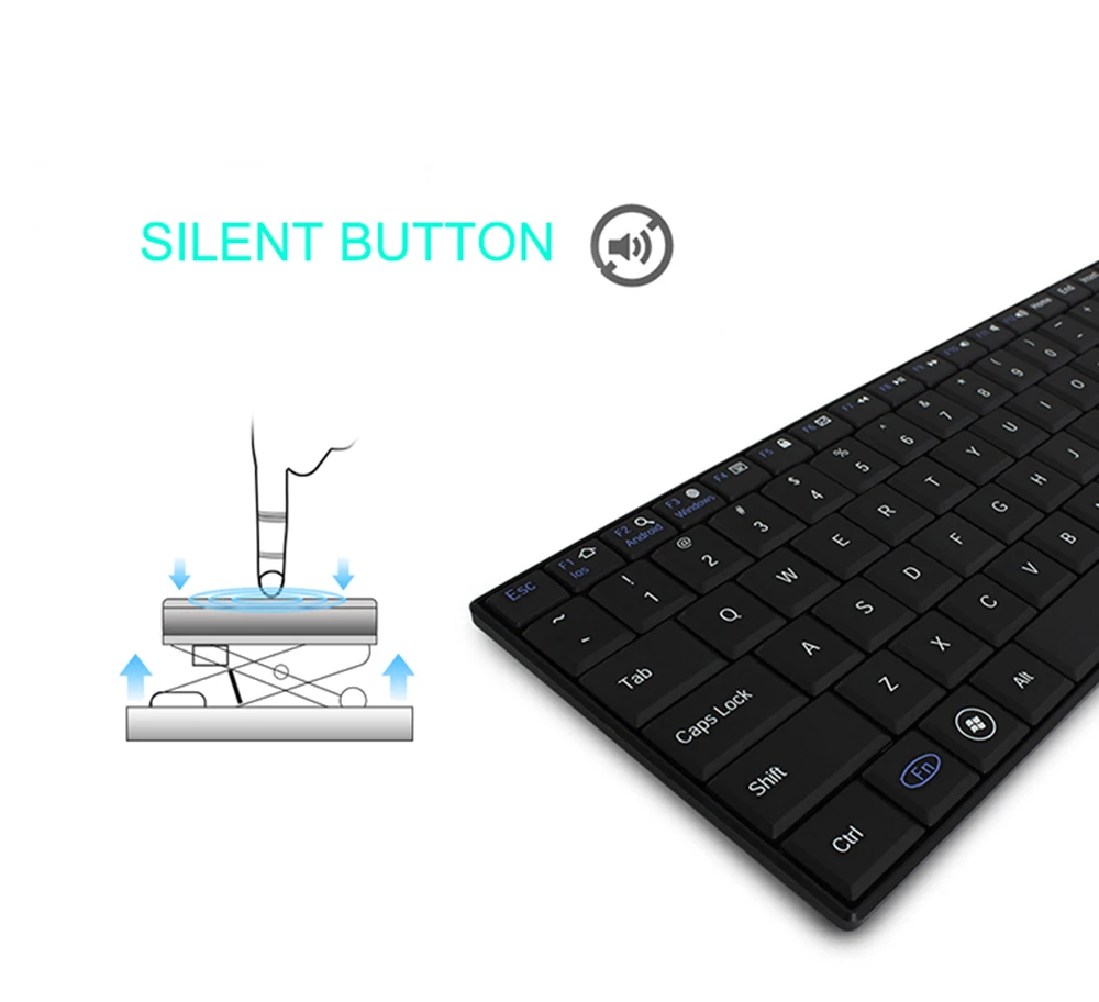 Silent keyboard