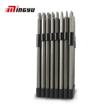 32pcs 150mm Set di punte per cacciavite Extra lungo Torx Hex con foro PH PZ SL punte per chiave a tre ali per cacciaviti comuni per elettroutensili