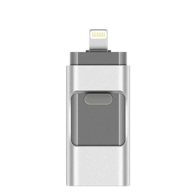 OTG Usb флеш-накопитель для iphone X/8/7/6s/6s Plus/6/5/5S/ipad Флешка 32 Гб 64 128 ГБ 256 HD карта памяти USB