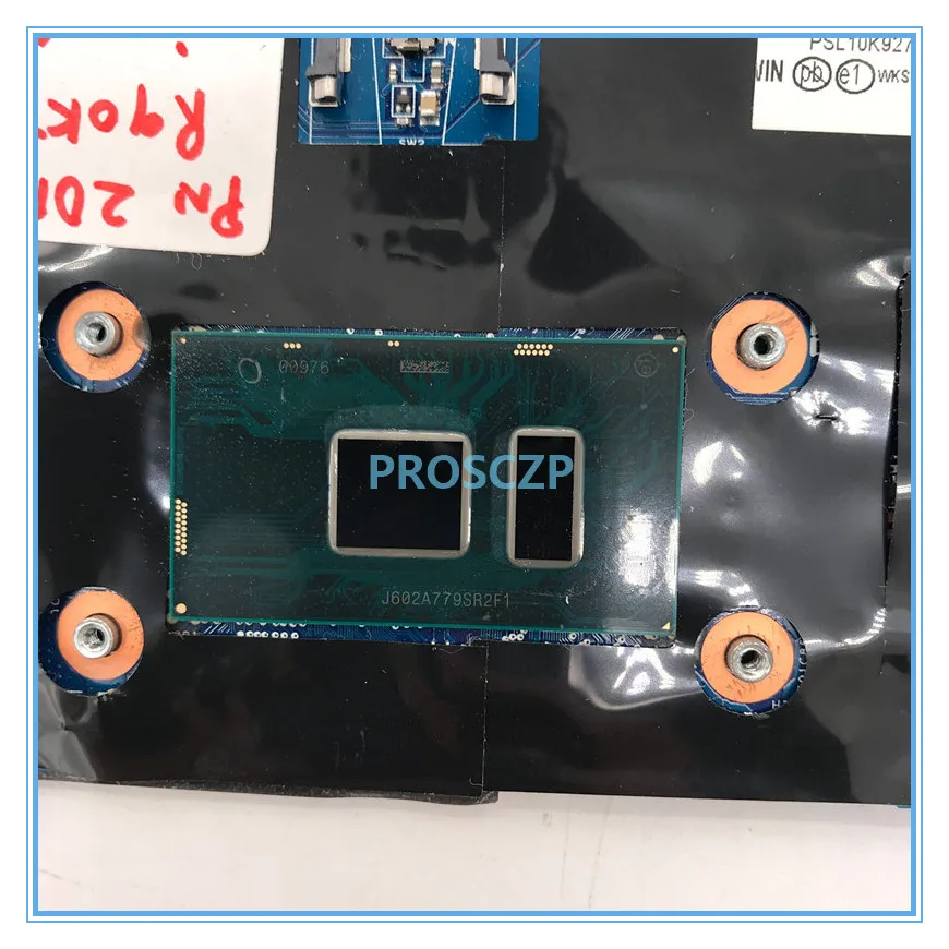 Высокое качество для ThinkPad T560 P50S Материнская плата ноутбука 01AY312 с SR2F1 I7-6600U ЦП работает хорошо
