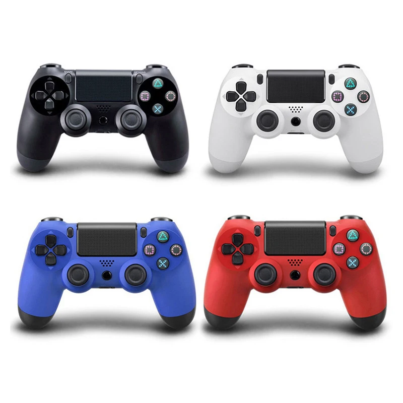 Tanie Bezprzewodowa Bluetooth gamepad dla PS4 kontroler do gier joystick gamepady dla konsoli PlayStation 4 konsola do gier dla PS4 PS3 Dualshock