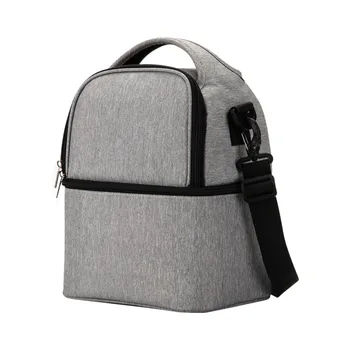 

Breast Pump Thermal Backpack Double Layer Moistureproof Feeding Bottle Baby Food Working Insulation Bag Milk Storage For Mother