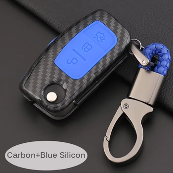 

3 Button Folding Key Fob car key shell Case For Ford Fiesta Focus 2 Ecosport Mondeo Falcon Kuga Escape C Max Ka auto part