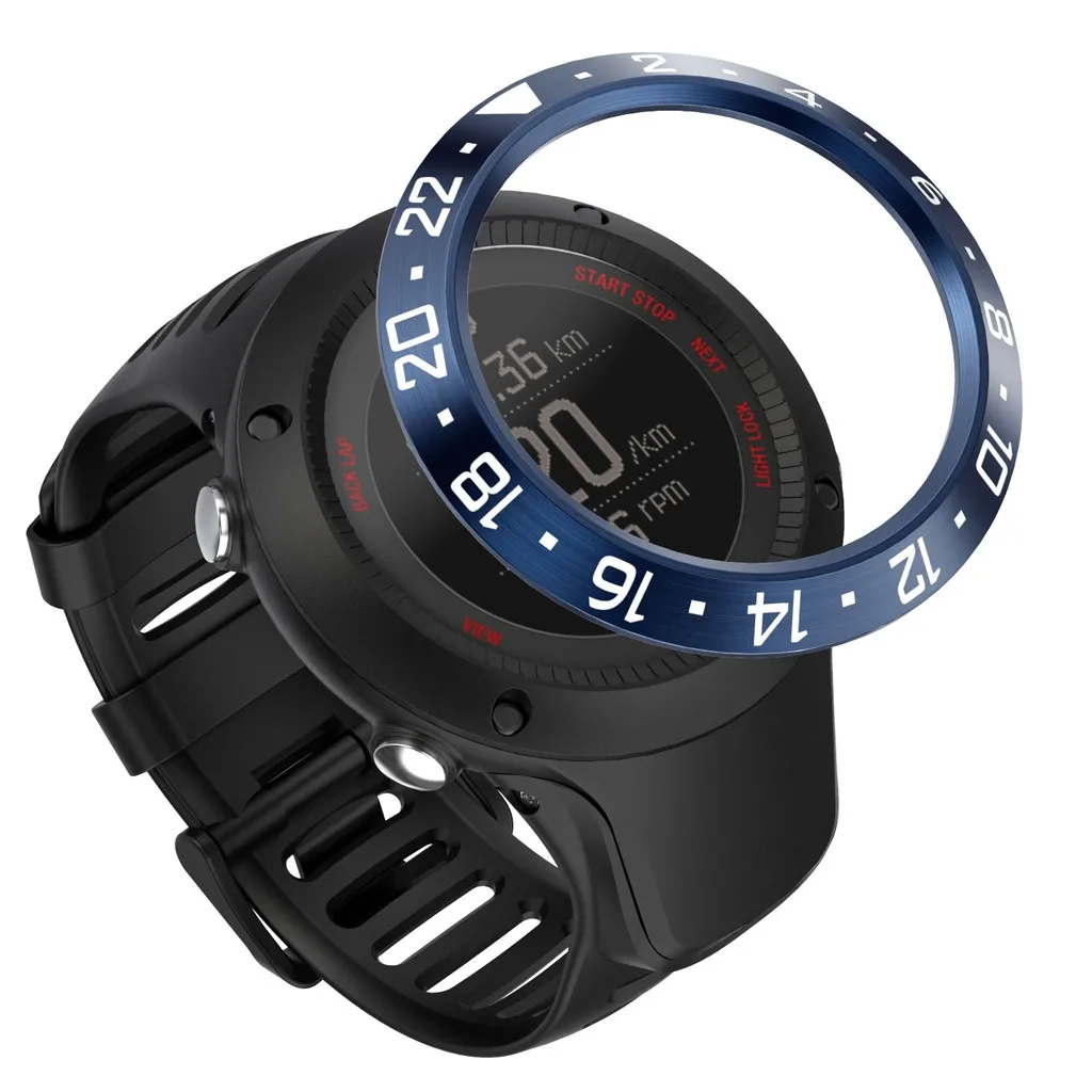BU Для SUUNTO AMBIT 3 весы часы кольцо клейкая крышка против царапин нержавеющая сталь стильный римский алфавит циферблат - Цвет: BU