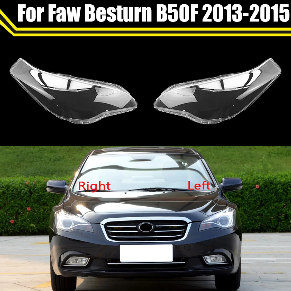

Car Headlight Glass Headlamps Transparent Lampshade Lamp Shell Headlight Cover Lens Masks For Faw Besturn B50F 2013 2014 2015