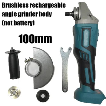 

For MAKITA 18V CORDLESS BRUSHLESS ANGLE GRINDER POLISHER Fits 100mm Wheels Power Tools Grinding Machine Multitool