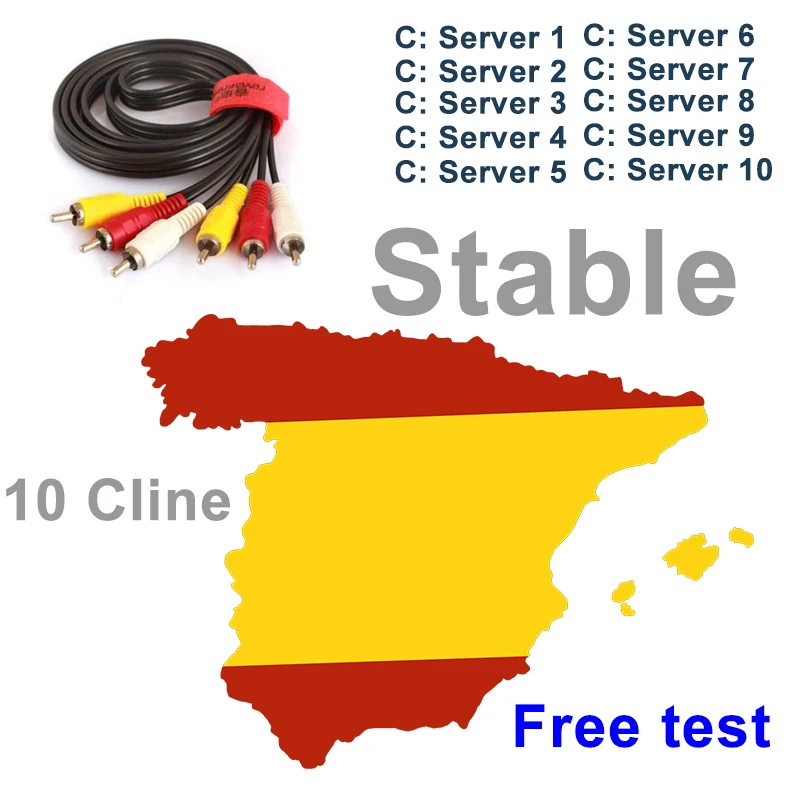 

cccam 7Cline for 1year lines Europe Server HD Italy Spain Arabic support dvb t2 Satellite Receiver freesat v8 super Finder
