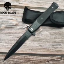  Outdoor Portable Pocket Camping Tactical Folding Knife 5CR15MOV Blade Quick Open Knives Survival knife 