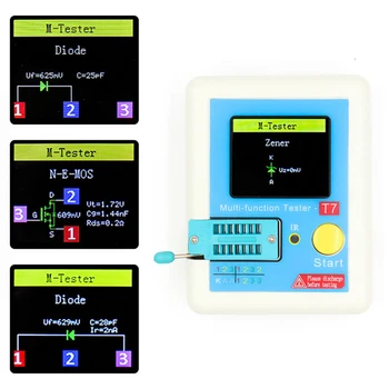 

High Speed Transistor Multifunctional TFT Screen Graphic Display Tester