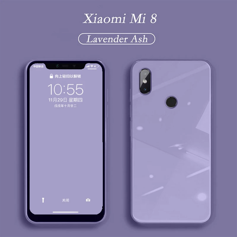 Тонкий мягкий чехол для Xiao mi Red mi Note 8 Pro 7 K20 mi 9T Pro 9 SE CC9E A3 Lite 8 CC9 чехол из закаленного стекла
