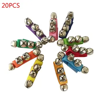 

1 Set Wrist Band Jingle Bells Musical Rhythm Toys 10 Colors Musical Instruments for School
