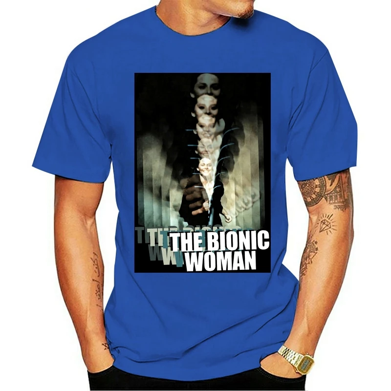 Женская футболка Bionic с размытым эффектом для ТВ-шоу размеры S-3X Новинка | Мужская