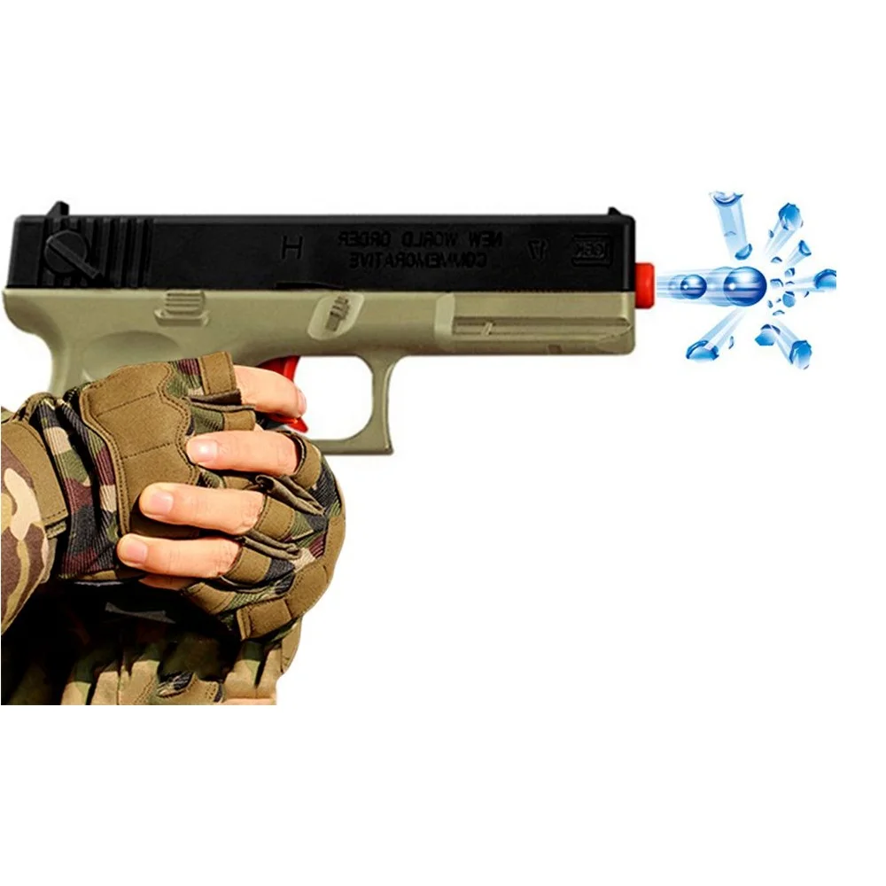 Игрушки пистолет 2 шт Глок 17 1911 стрельба Чехол кобура водяной пулевой для детей