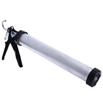 

9 Inch Thick Aluminum Cylinder Glass Glue Profession Handheld Cartridge Silicon Structure Glue for Home Improvement