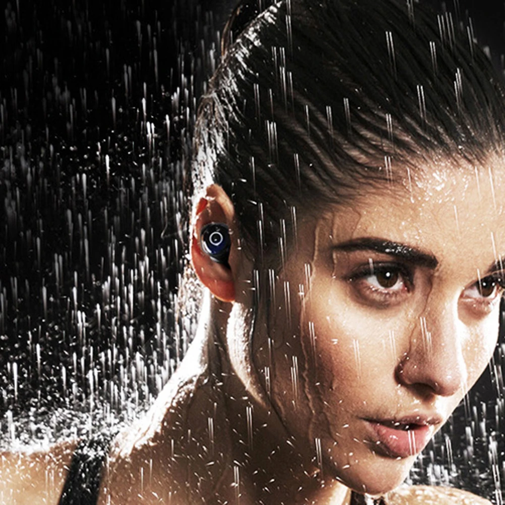 OVEVO шумоподавление TWS Bluetooth 5,0 беспроводные музыкальные наушники водонепроницаемый спортивный динамик с зарядным устройством