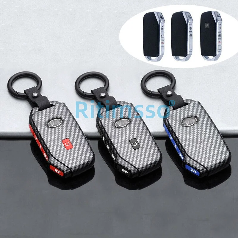 Карбоновый АБС-пластик для Kia Remote Case Holder K5 Sportage Stinger Forte | Автомобили и мотоциклы