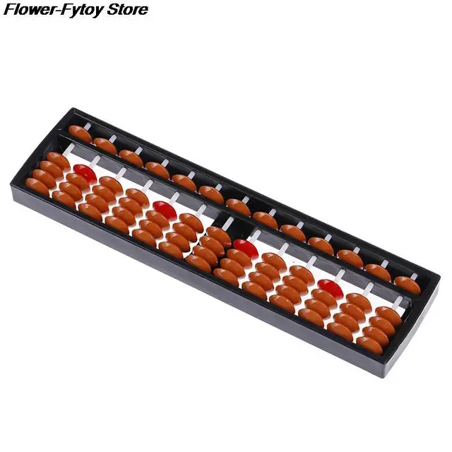 Traditional 17 Digits Abacus Math Business Chinese Abacus Educational Toys  Soroban Beads Column Kid School Learning Aids Tool 3