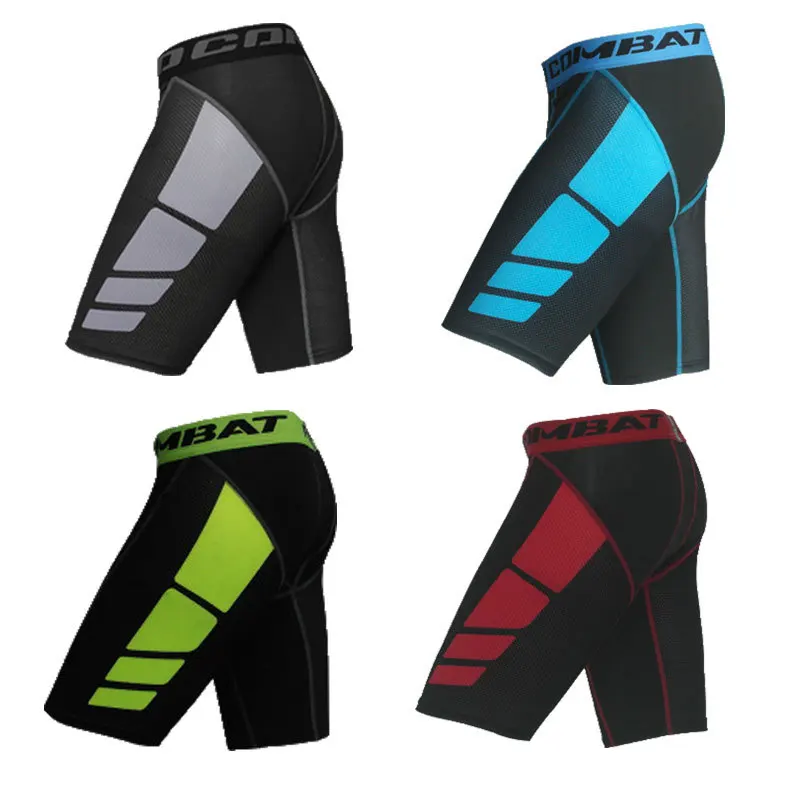 

Currently Available Wholesale Sports Tight Shorts Men's Breathable Quick-Dry Pants Football Basketball Running Leggings Fitness
