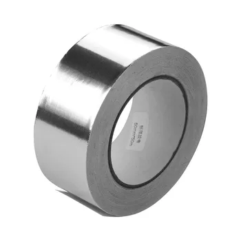 

Aluminum Foil Tape High Adhesive Tape Heat Shield 2 Inch x 164 Feet (54.7yd) for HVAC Air Ducts Insulation Electronics