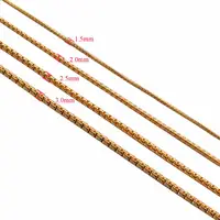 1 pièce collier de perles en acier inoxydable chaîne Figaro chaîne collier pour pendentif hommes femmes collier bijoux accessoires 4