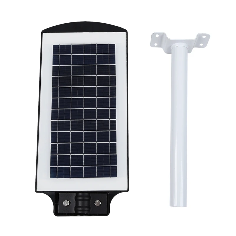 

60W Solar Street Light Radars PIR Motion Sensor Light with Arm Waterproof Lamp for Park Garden Courtyard