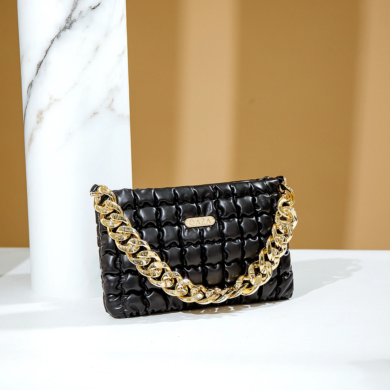 2021 Ladies Leather Mini Handbag Fashion Chain Crossbody Bag Woman