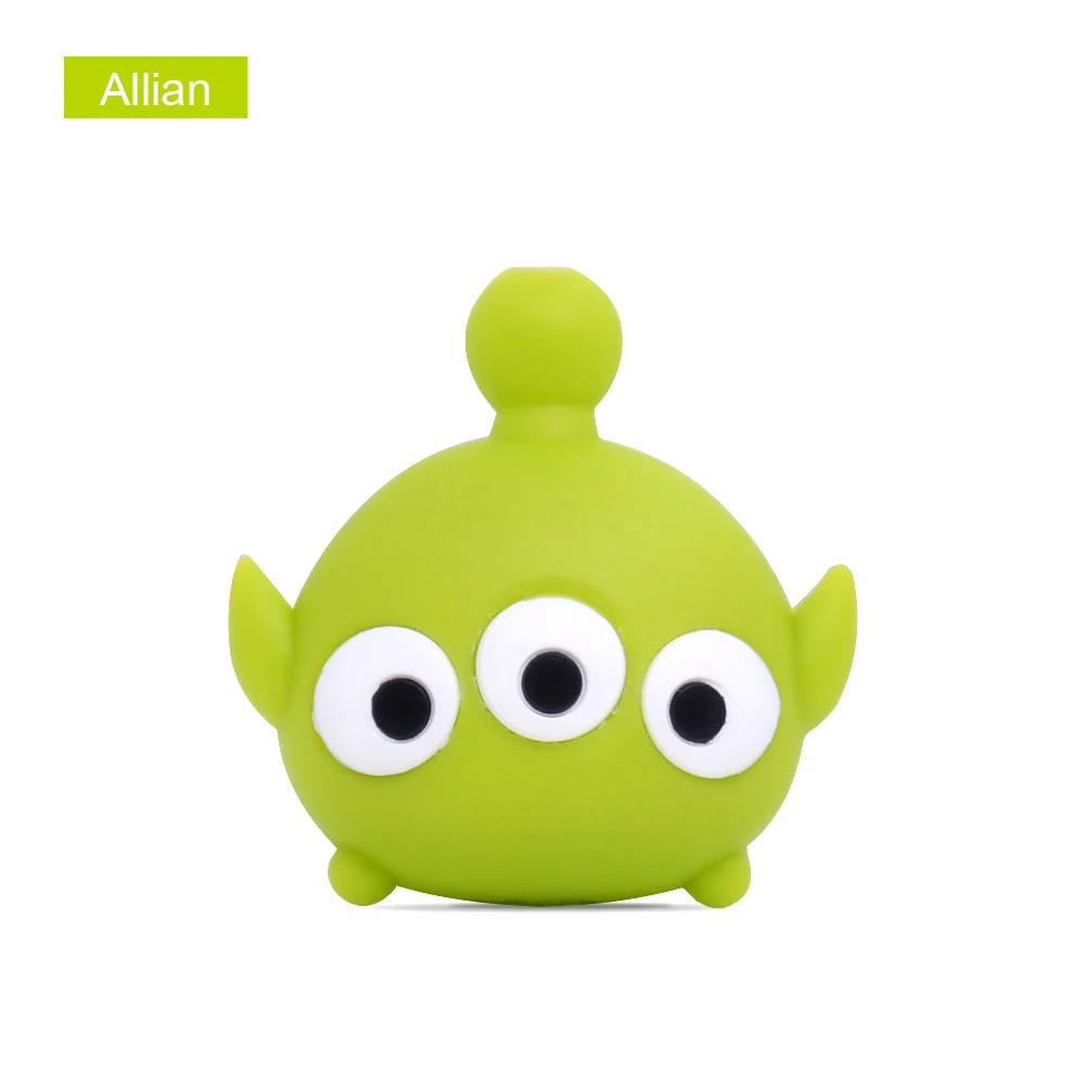 Allian CHIPAL Tsum Animal Cable Protector for iPhone USB Charger Wire Winder Cartoon Bites Organizer Chompers Cute Bite Phone Holder - Цвет: Allian
