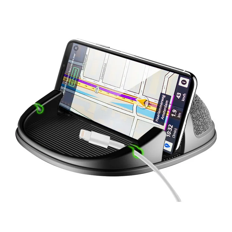 Автомобильный кронштейн Универсальный нескользящий держатель для телефона gps кронштейн силиконовый коврик, Автомобильный интерьер для iPhone телефона
