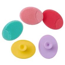 1 шт. детский силиконовый Шампунь Щетка для ванны душа детская Массажная щетка уход за кожей лица косметические инструменты G1218