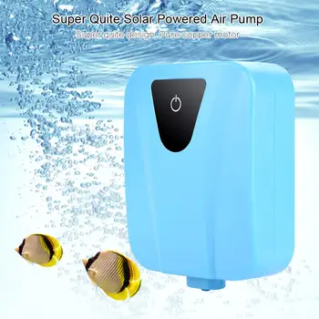 

Air Pump Solar Powered Waterproof USB Oxygenator Aerator Oxygen for Outdoor Pool Pond