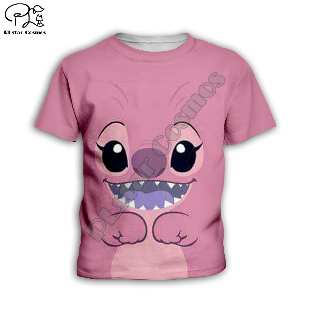 Детская одежда с рисунком из аниме kawaii из мультфильма «Лило Стич» 3d толстовки/футболка для мальчиков и девочек, толстовка с длинным рукавом и мультяшными изображениями Фильм стиль брюк-2