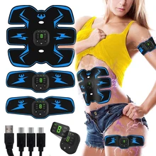 Estimulador muscular abdominal trainer ems abs sem fio perna braço barriga exercício simuladores elétricos massagem imprensa workout casa ginásio