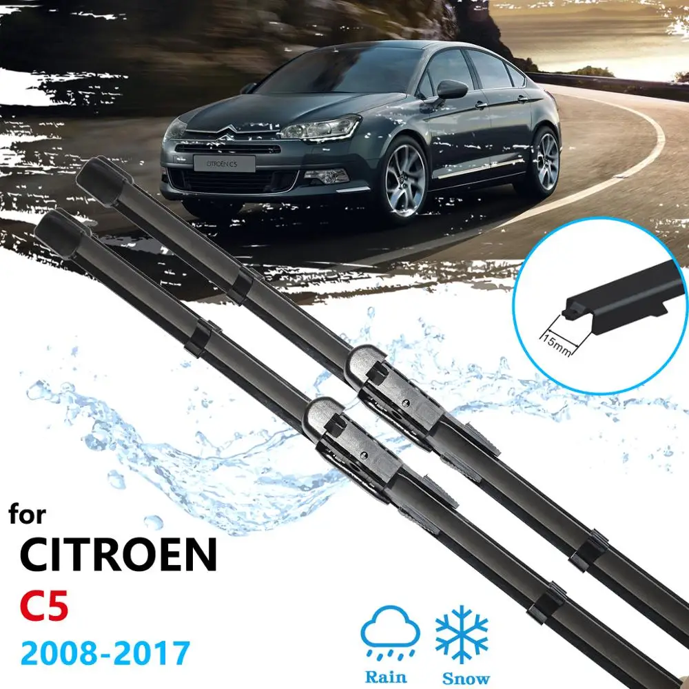 Car Wiper Blades For Citroen C5 20082017 Mk2 Rd Td Front Windscreen