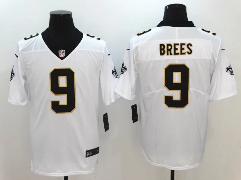 Бежевый Мужчины Орлеан Элвин Камара Drew Brees Майкл Томас Vapor Untouchable Limited Jersey - Цвет: Бежевый
